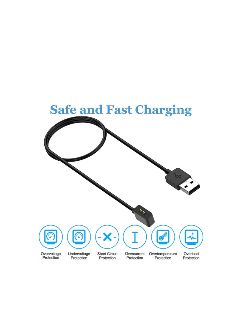 1Pack Charger for Xiaomi Mi Band 8/ Band 9/Redmi Watch 3/Watch 3 Lite/Watch 3 Active/Band 2 , Replacement USB Charging Cable Cord for Mi Band 8/9 Fitness Tracker - Image 5