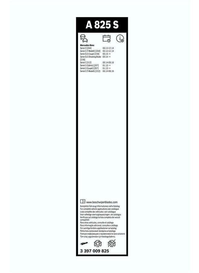 BOSCH - A825S OE Specialty AeroTwin Car Wipers Set 24-24 Inches - Image 1