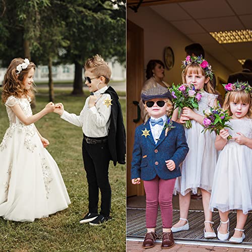 YOTNUS Ring Wedding Bearer Gifts Ring Wedding Security Sun Glasses, Security Badge and EarPiece Cosplay - Image 4
