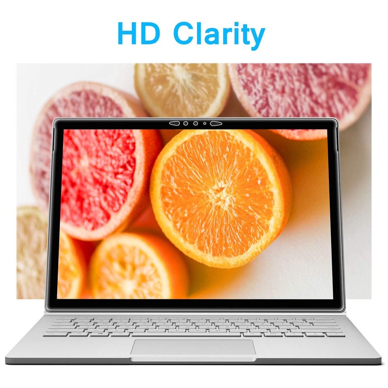 Megoo Screen Protector for Surface Book 3 15 Inch, HD Tempered Glass/Scratch resistant/Rounded Edges, Also Compatible for Microsoft Surface Book 2 - Image 4