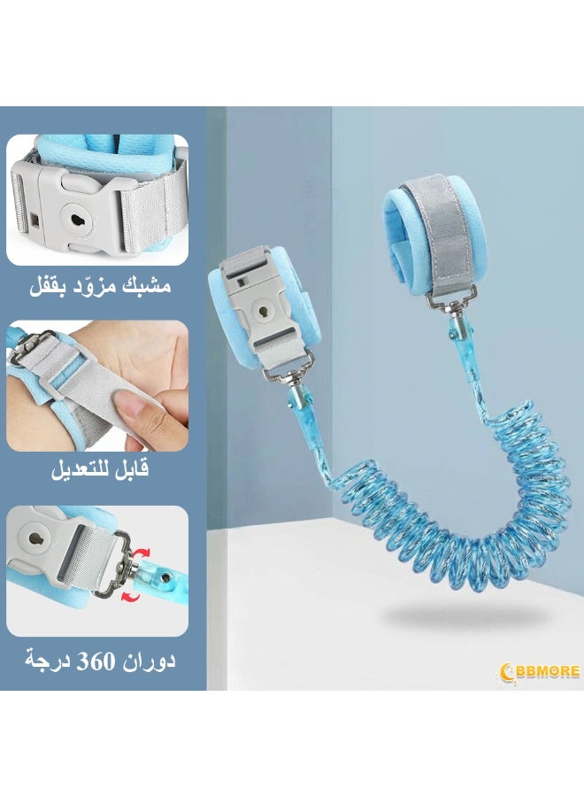 BBMORE Anti Lost Wrist Link 1.5m, Upgraded Reflective Toddler Harness Leash, Reflective Kids Wrist Leash for Baby, Child Walking Wristband Leashes for Baby Boys Girls to Outdoor Travel (Pink) - Image 4