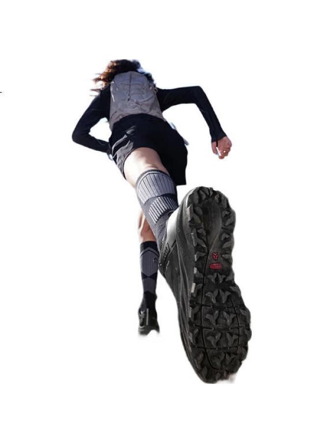 PELLIOT Ct-Whizz Outdoor Trail Running Shoes Men Women Anti-Slip Lightweight Hiking Mountaineering 115119025 Obsidian Black 43 - Image 1