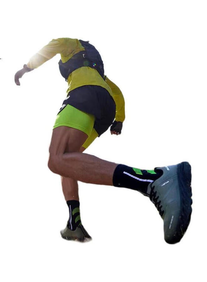 PELLIOT Ct-Whizz Outdoor Trail Running Shoes Men Women Anti-Slip Lightweight Hiking Mountaineering 115119025 Obsidian Black 43 - Image 2