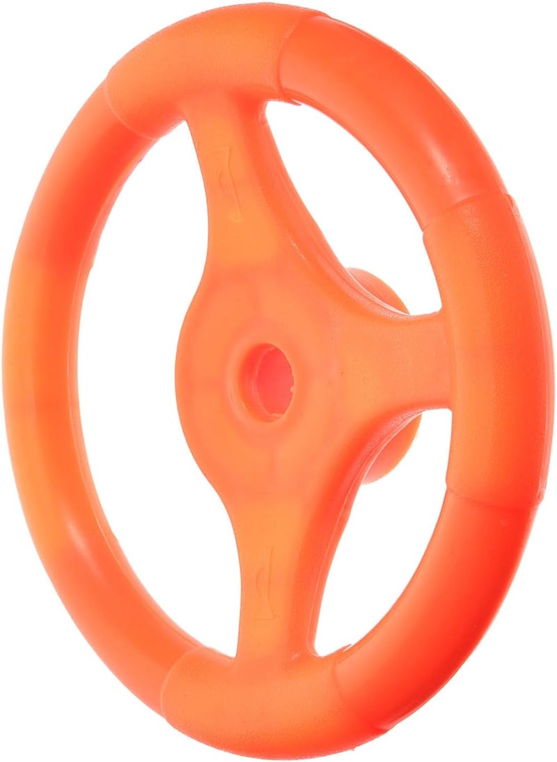 Vaguelly Toy Vehicle Steering Wheel Playground Steering Wheel Steering Wheel Simulated Driving Controller Swingset Steering Wheel Playground Toy Cartoon Drive Wheel Plastic - Image 1