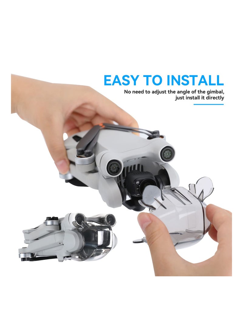 حامل مراوح وواقي شفرة المروحة ومثبت متوافق مع DJI Mini 3 Pro وغطاء Gimbal وواقي عدسة لإكسسوارات DJI Mini 3 Pro