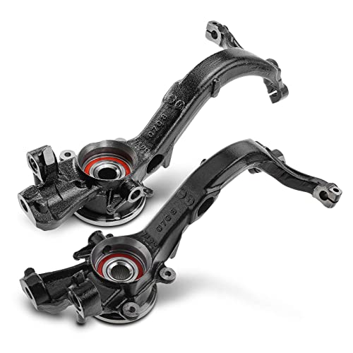 A-Premium 2 x Front Left and Right Steering Knuckle & Wheel Bearing Hub Assembly Compatible with Volkswagen Passat 1998 2000-2005 & Audi A4 A4 Quattro 1996-2001, A6 A6 Quattro 1998-2001 - Image 1