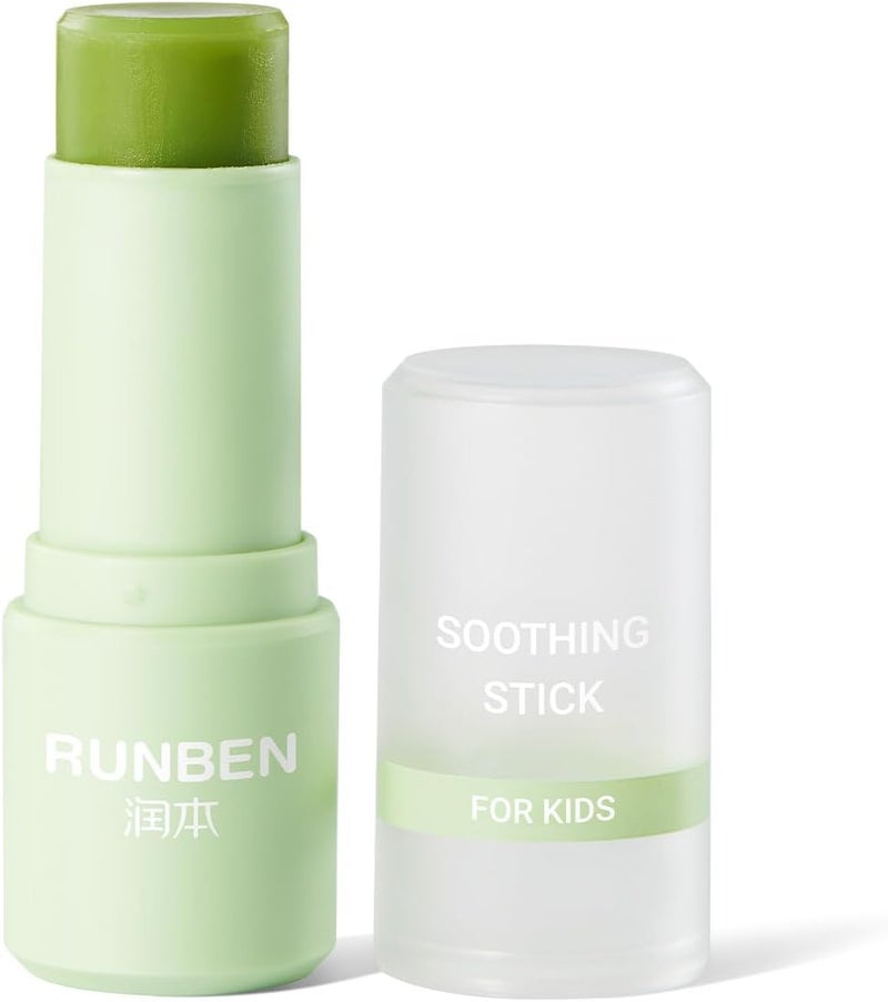 RUNBEN Anti-Itch Soothing Balm Bug Bite Itch Relief Stick Herbal Itch Balm Safe Soothing for Kids, 0.24 oz