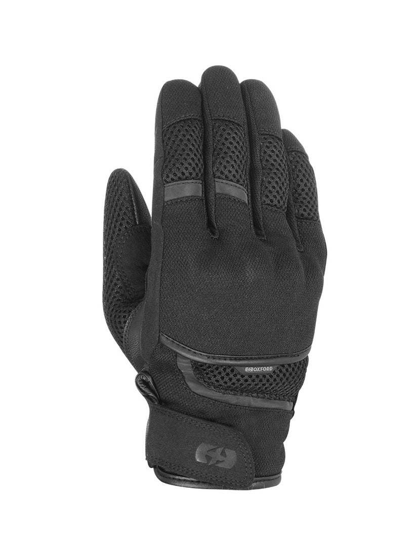 Oxford Oxford Brisbane Air Short Gloves Stealth Black-XL  - Image 1