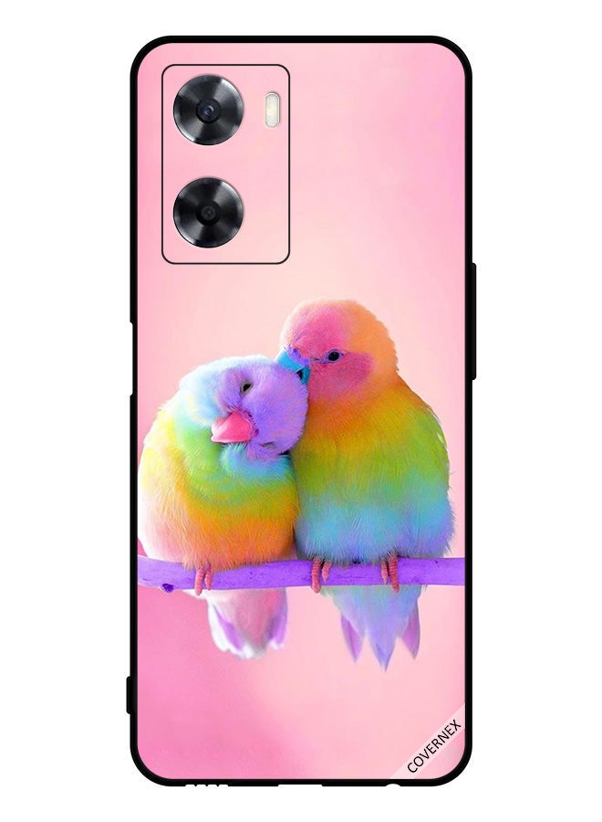 Covernex Protective Case Cover For Oppo A77s Cute Birds - Image 1