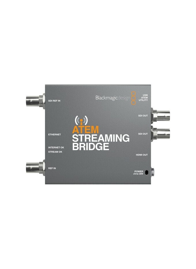 Blackmagic Design ATEM Streaming Bridge – SDI & HDMI IP Video Converter for ATEM Mini Pro