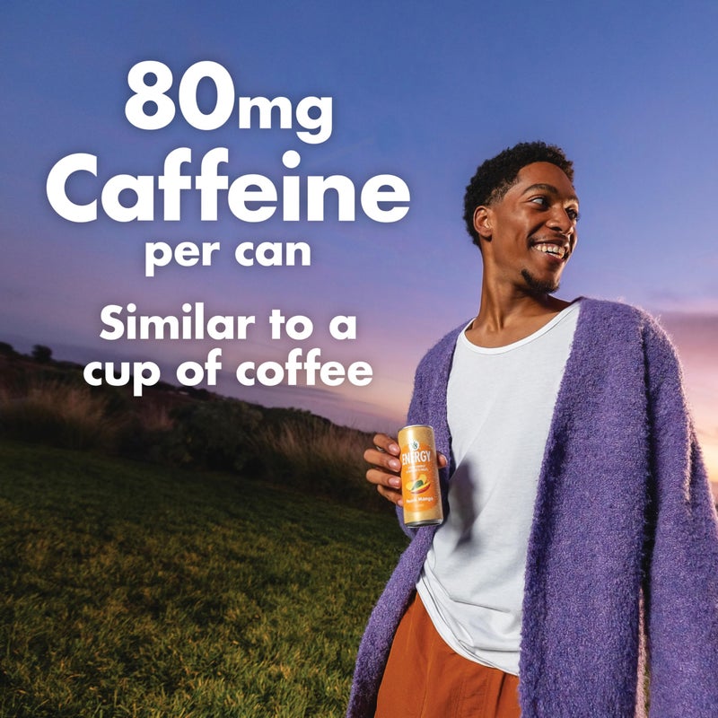 V8 Energy Black Cherry Energy Drink, 8 fl oz Can (6 Pack) - Image 3