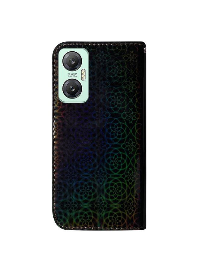 Zaboon Case For Infinix Hot 20 5G Colorful Magnetic Buckle Leather Phone Case - Image 3