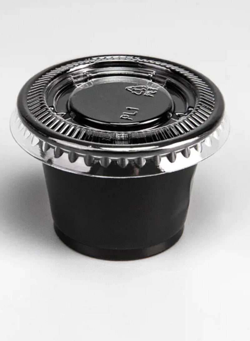 Pack of 100 Disposable Food Containers with Lids for Soup - Image 1