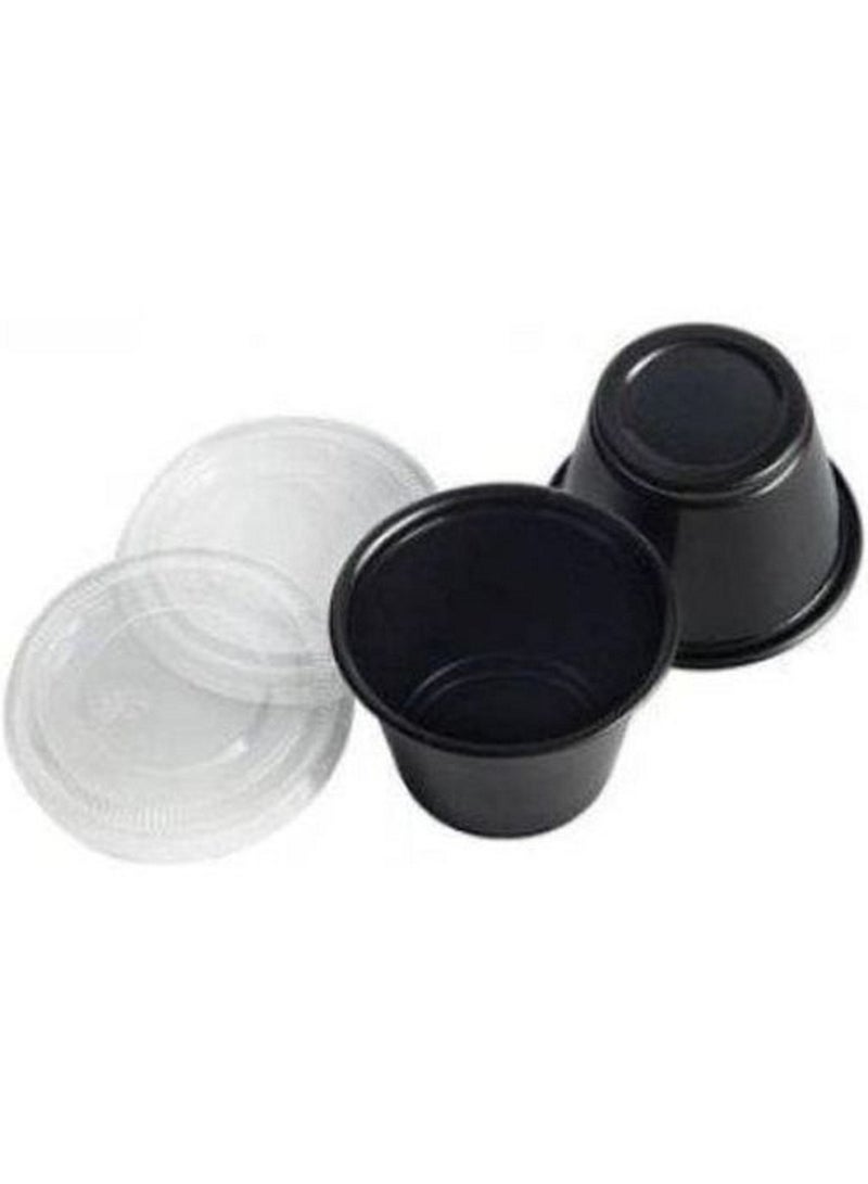 Pack of 100 Disposable Food Containers with Lids for Soup - Image 3