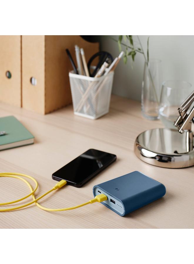 Zaboon Power Bank, Dark Blue, 10400 Mah - Image 4