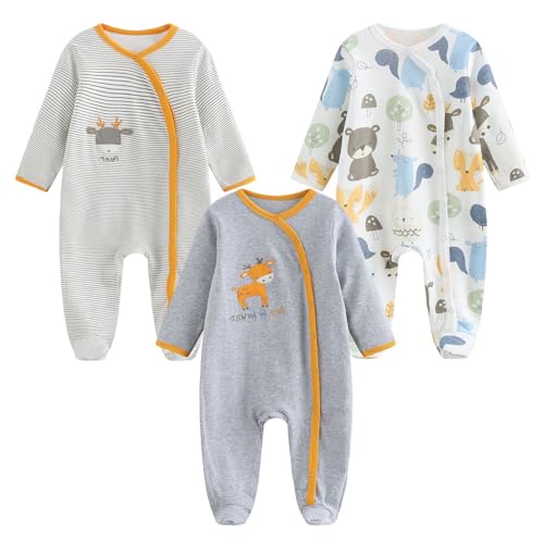 Ruliby New Born Clothes Cotton Layette Gift Outfit Set Unisex Baby Clothing and Accessories 03 Months - Image 3
