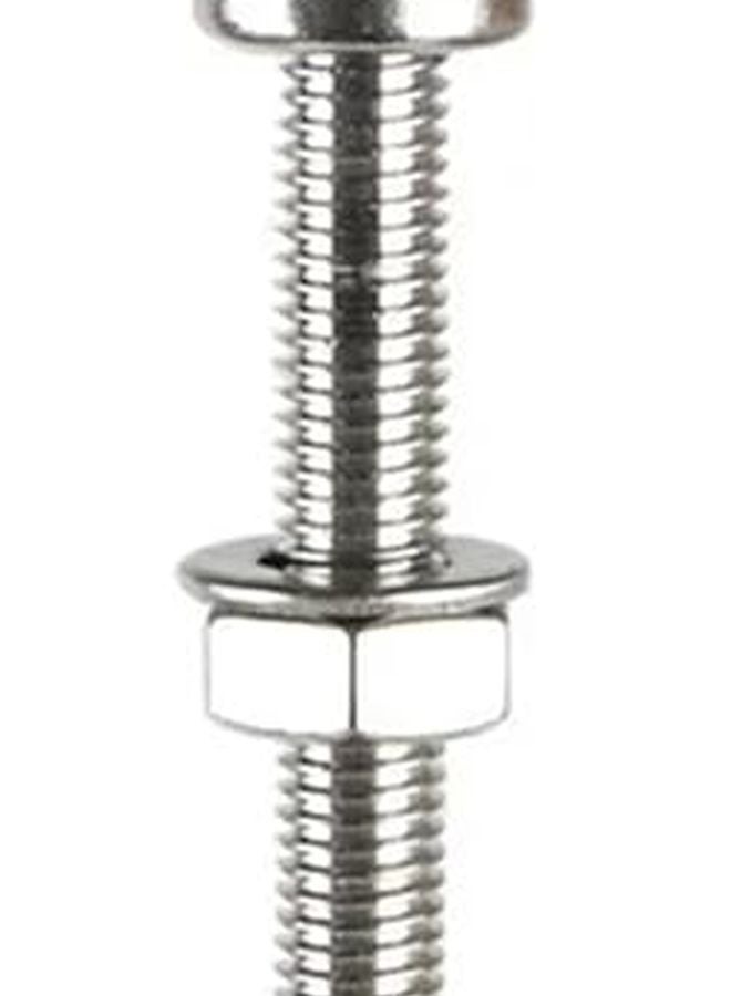 M10X100 316 Stainless Steel Eye Bolt with Nut for Hanging Plants Wall Kitchen 6PCS - Image 5