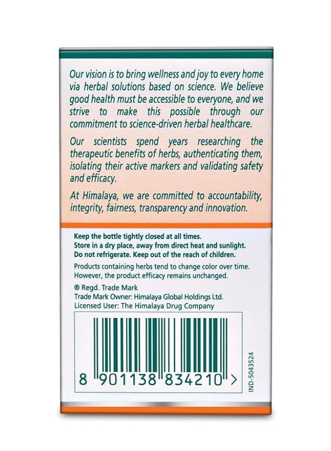 Himalaya Ashwagandha General Wellness Tablets | Stress Relief | Rejuvenates Mind & Body - 60 Tablets - Image 5