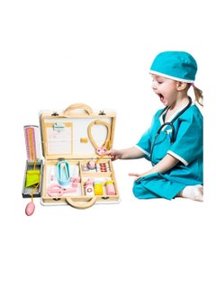 UKR Wooden Doctor Medical Kit | Role Play Toy Set for Kids | Educational Pretend Play Medical Accessories | Fun Doctor Set for Toddlers | Interactive Healthcare Playset for Boys & Girls | Early Learning Toy for Imaginative Play - pzsku/Z790FD4798B3BBAEF24E0Z/45/_/1727072859/1fac94a6-8340-43ac-907c-55766aaa10de