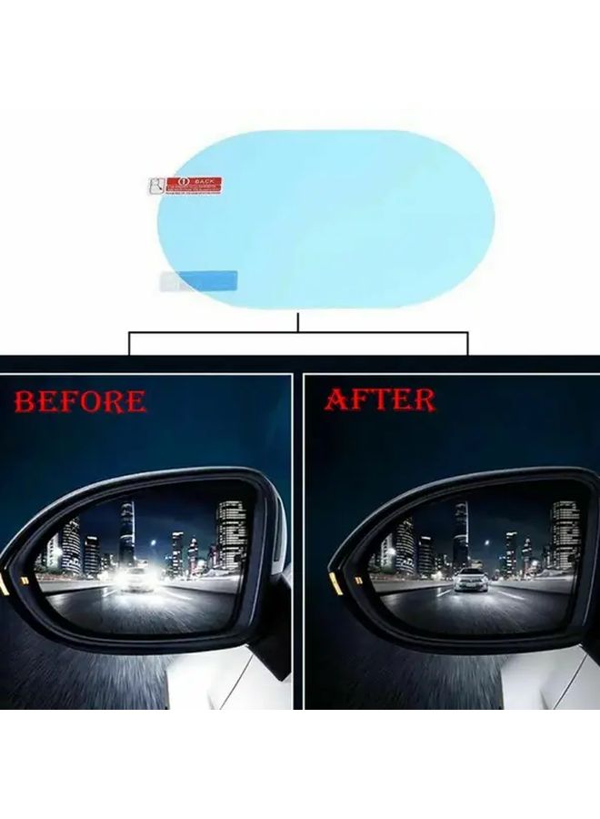 Transparent Waterproof Film For Car Rear Lenses And Nozzle 2PCS Durable Adhesive Sticker 100x145mm - Image 5