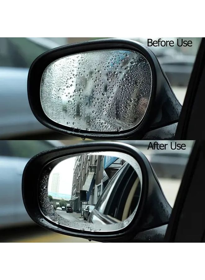 Transparent Waterproof Film For Car Rear Lenses And Nozzle 2PCS Durable Adhesive Sticker 100x145mm - Image 4