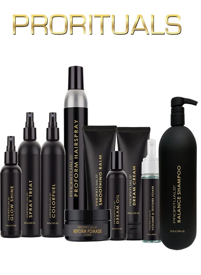 Prorituals Balance Shampoo for Hair Growth - Shampoo for Hair Loss and Thinning Hairs, Natural Hair-Thickening for Women & Men, Vegan, Sulfate Free, Coconut & Vitamin E, 32 fl oz - Image 5