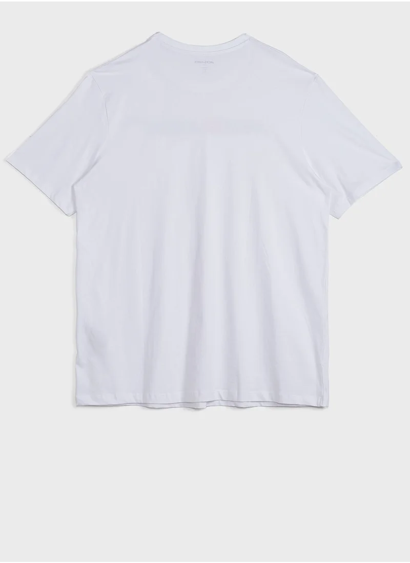 JACK & JONES Plus Size Logo T-Shirt