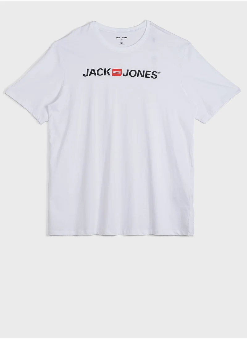 JACK & JONES Plus Size Logo T-Shirt