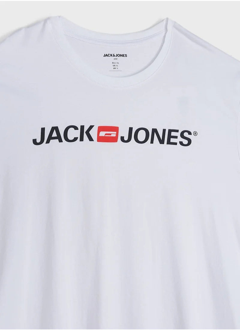 JACK & JONES Plus Size Logo T-Shirt