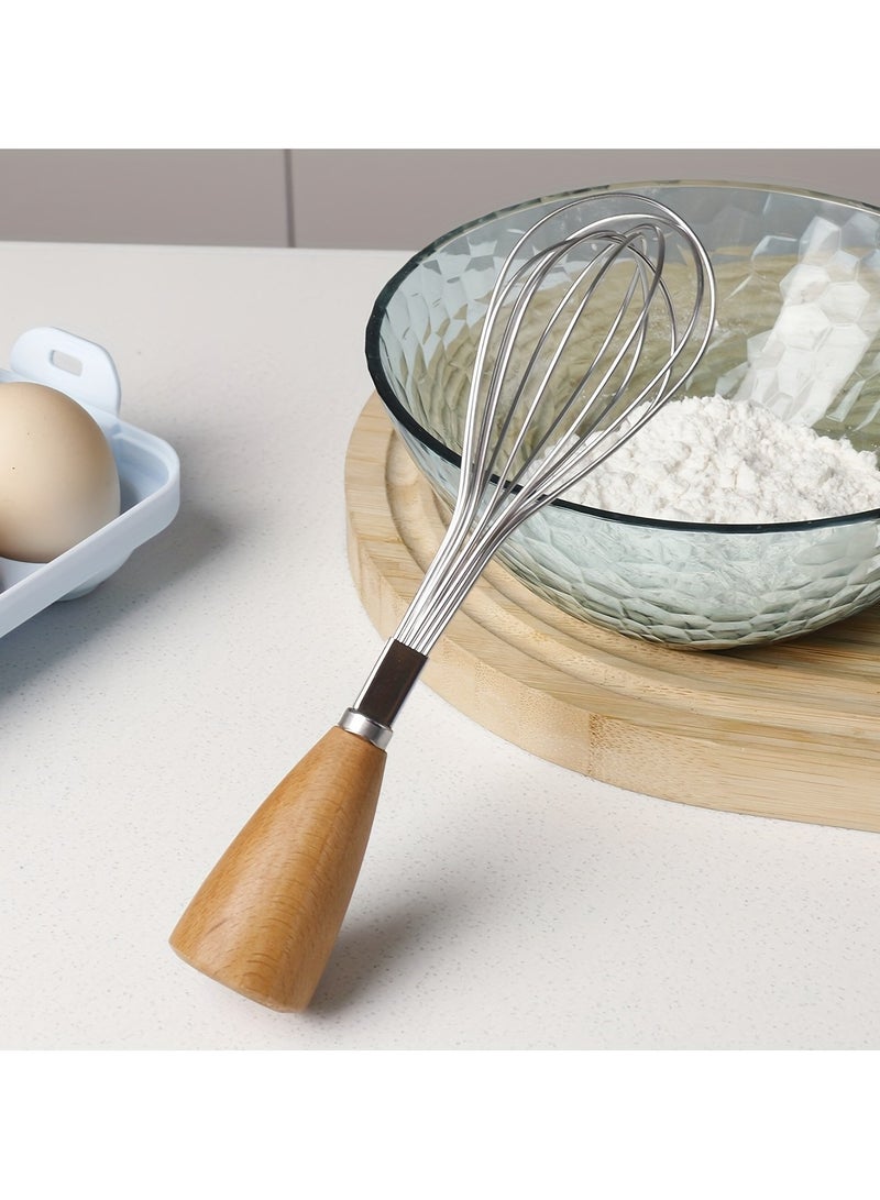 Stainless Steel Mini Whisk - Handheld Blender & Mixer for Eggs, Baking, Cooking | Durable Kitchen Gadget  - Image 5