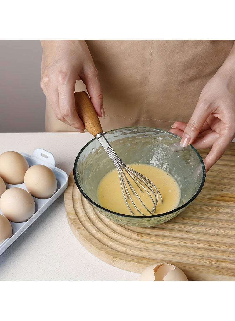 Stainless Steel Mini Whisk - Handheld Blender & Mixer for Eggs, Baking, Cooking | Durable Kitchen Gadget  - Image 3