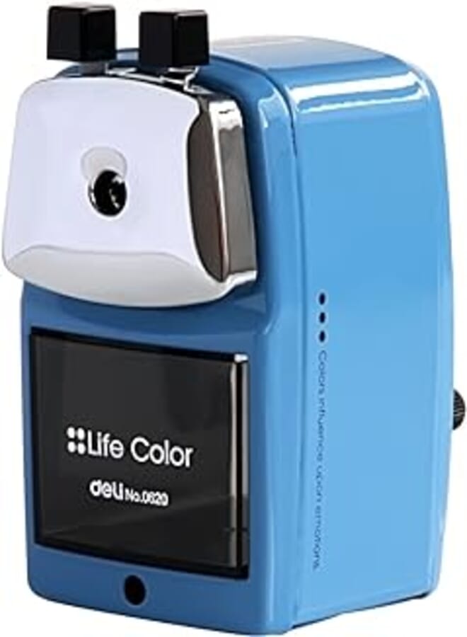 Deli rotary pencil sharpener, Assorted colors , 0620