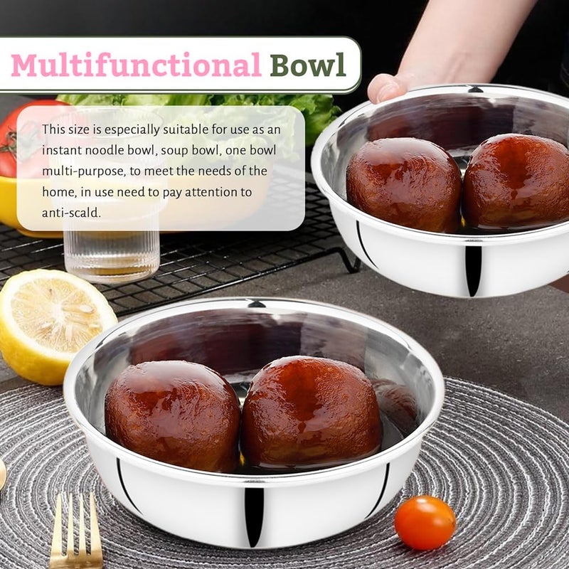 Ammantran Ammantran Ras Malai Bowl (210 ML) - Pack of 4 | Premium Dessert, Curd & Curry Serving Bowls | Elegant & Durable Design for Home & Kitchen - Image 4