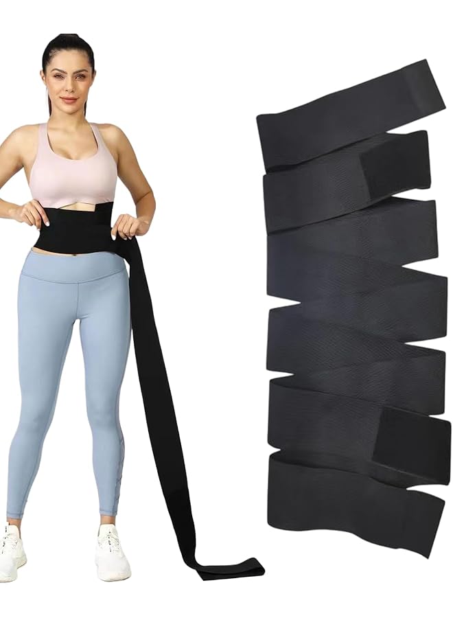 S-TOP Waist Trainer - Tummy Wrap Waist Trainer,Trimmer Tummy Cincher Body Shaper for Slimming Fitness Women Men Sport Yoga Gym Workout - Image 1