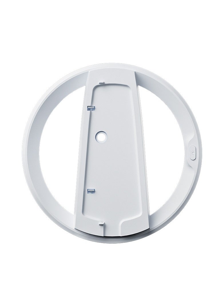 AOLION - RGB Vertical Stand for PS5/PS5 Slim/PS5 Pro – LED RGB Base with Dynamic Lighting Effects, Vents for Optimal Airflow, Compatible with Disc & Digital Editions, Stylish and Durable Design, White - Image 1