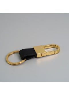 Generic Metal Leather Car Keychain Custom Engraved Logogold generation black gold generation black 