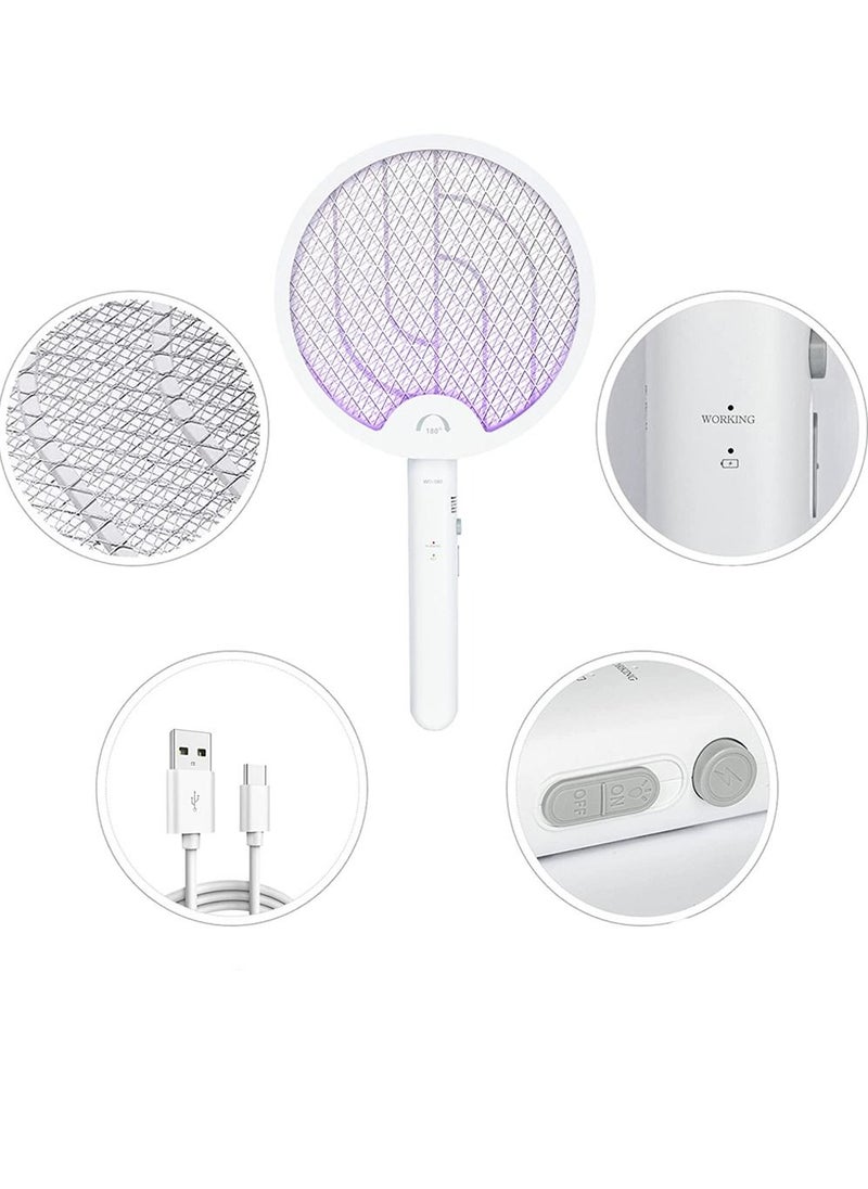 2-in-1 USB Rechargeable Electric Mosquito Swatter Insect Killer - pzsku/Z7910A3FF7C06FCEDAAACZ/45/_/1688027810/d8810f6c-4563-4dd3-a0ae-d9e63b1a00d0