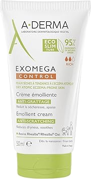 A-DERMA ADERMA Exomega Control Emollient Cream AntiScratching 50ml  - Image 1