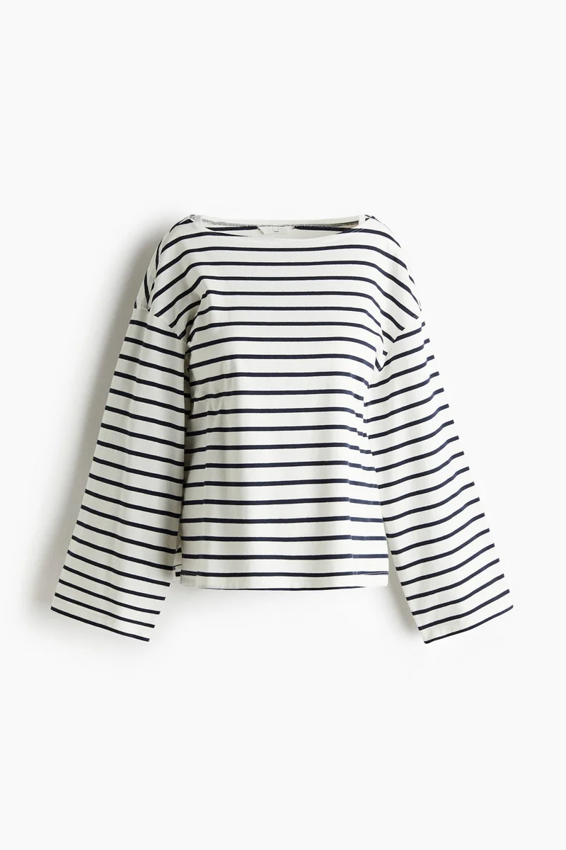 اتش اند ام بلوزة جيرسيه لفترة الحمل وما بعدها