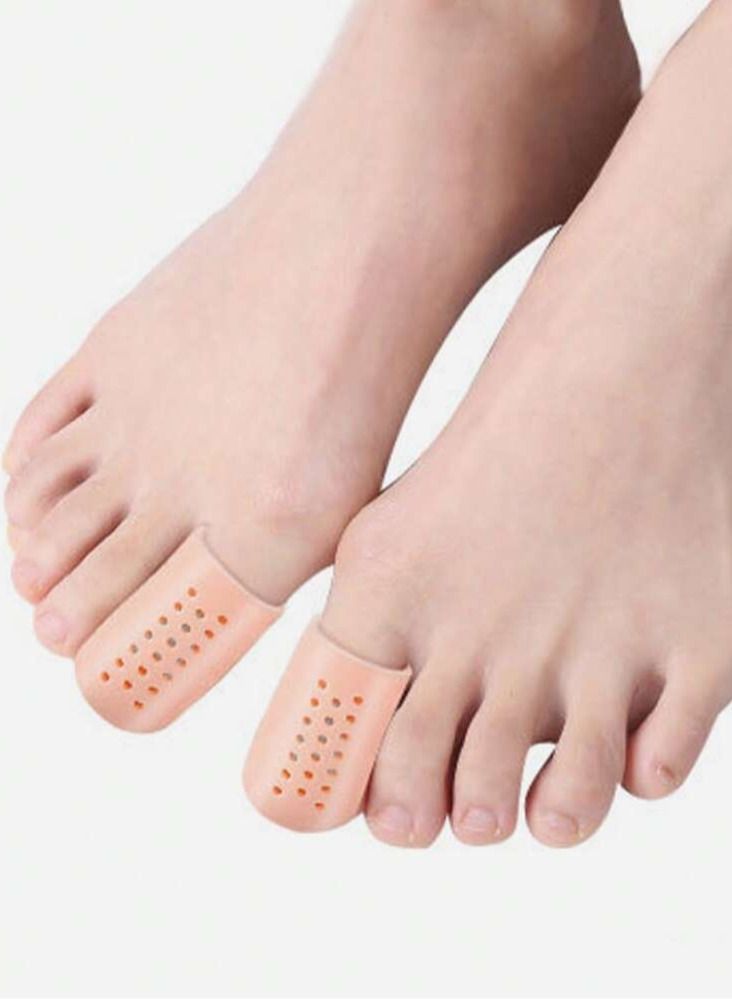 2 pieces silicone protective toe caps - Image 1