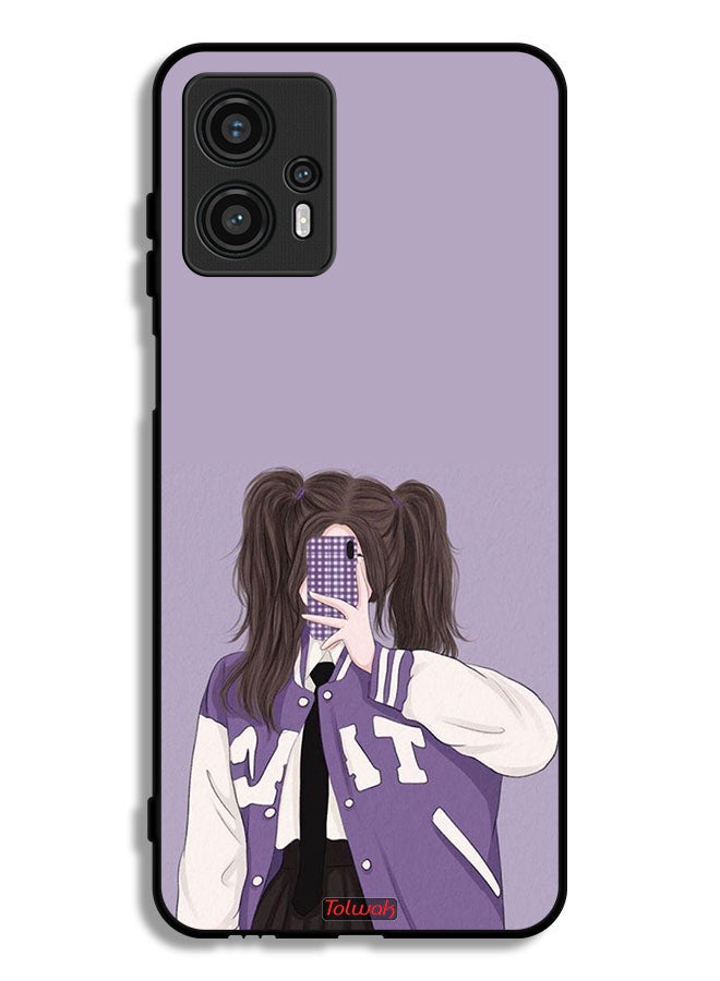 Tolwak Motorola Moto G13 Protective Case Cover Making Selfie - Image 1