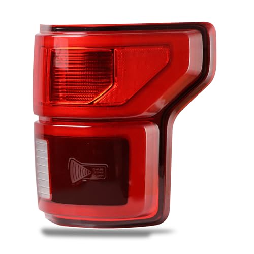 Lathsy LED Tail Light Compatible With Ford F150 F-150 2018 2019 2020 W/Blind Spot Right Passenger Side Taillights Taillamps Brakelights Replace Part Number:KL3Z13404B - Image 1