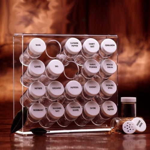 Prodyne A-845 Spice Rack  20 Bottle  White - Image 3