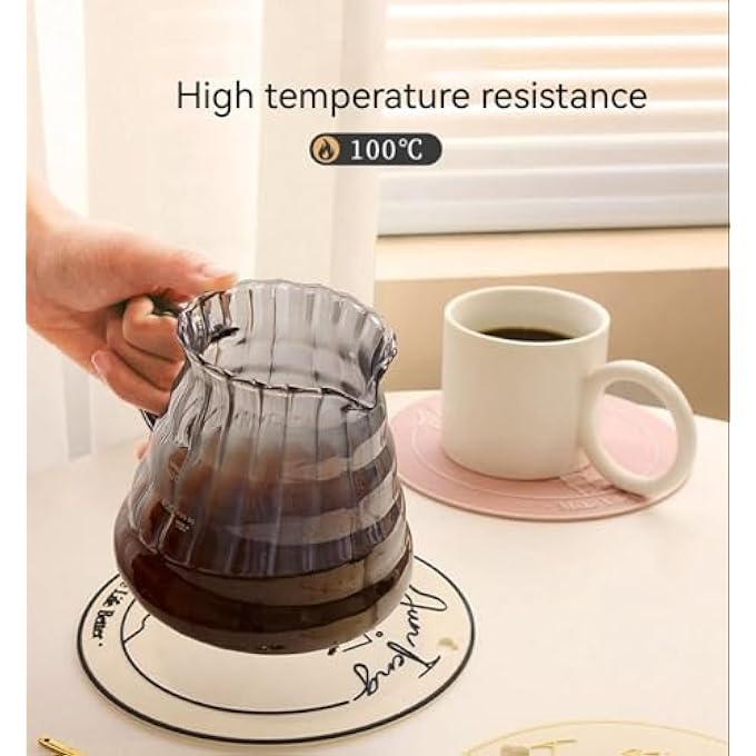 rayihni Silicone Trivet Mats Set  3 Pack 7 Inch Silicone Pot Holders Hot Pads NonSlip Heat Resistant Pads Ideal For Kitchen Use With Hot Pots Pans Dishes MultiUse Table Protectors Wd08A - Image 5