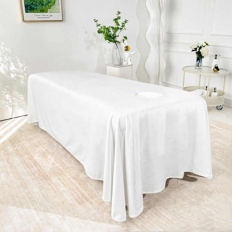 Beauty Salon Bedspread One-Piece Minimalist Internet Popular Curved Bottom Bedspread - Image 1