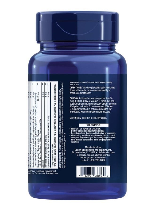 Life Extension - Two-Per-Day Multivitamin – Daily Dose of Vitamins & Minerals For Men and Women - Complete Essential Vitamin Supplement for Energy, Health – Gluten-Free – Non-GMO – 60 Tablets - Image 1