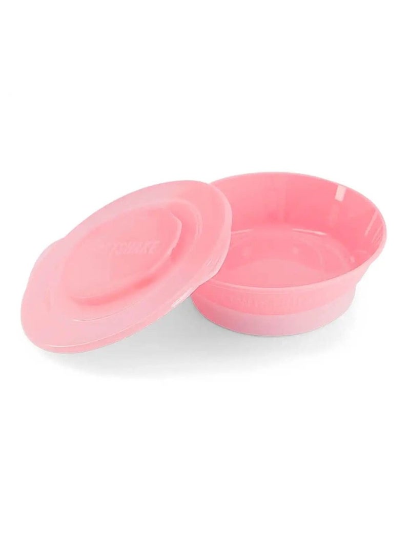 TWISTSHAKE Twistshake Bowl 6 Month Pastel Pink
