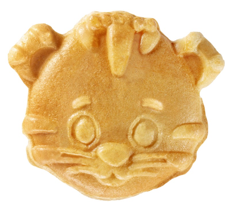 SCS Direct Daniel Tiger Neighborhood Waffle Maker Iron- Electric Nonstick Waffler Feat. 3D Mini Character Shaped Waffles Pancakes- Daniel Tiger, Katerina Kitty Cat & Trolley- Fun Breakfast for Kids - Great Gift - Image 4