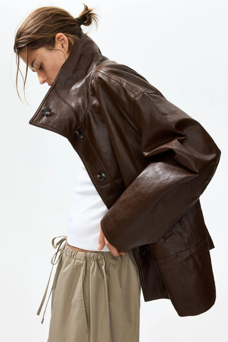 H&M  Oversized peplum jacket for Women | Best Price UAE