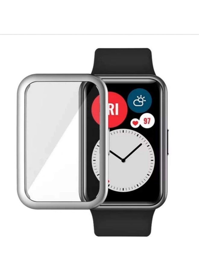 فينسوك تبو حالة حامي هواوي تناسب الفضة